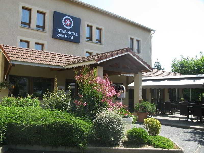 Greet Hotel Massieux Lyon Nord Eksteriør bilde
