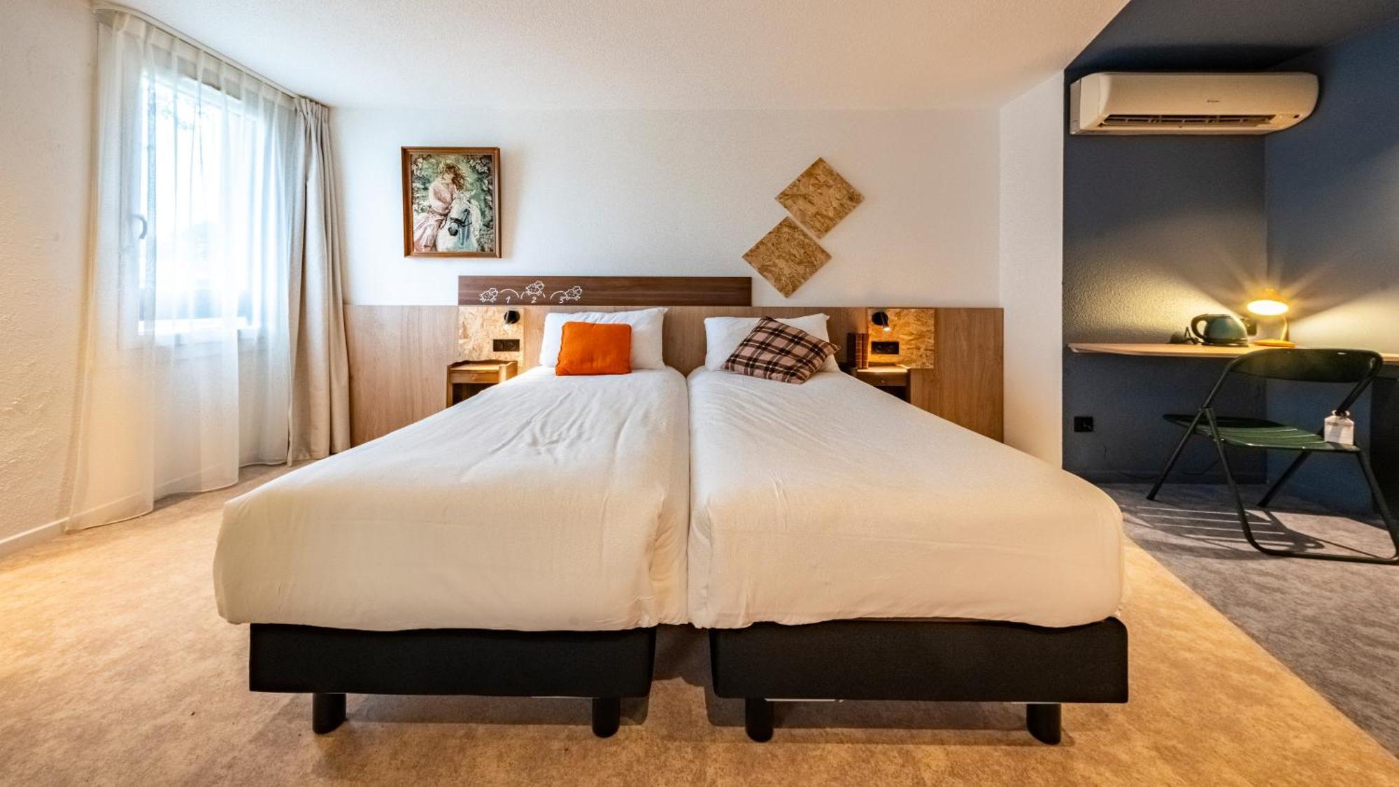 Greet Hotel Massieux Lyon Nord Eksteriør bilde